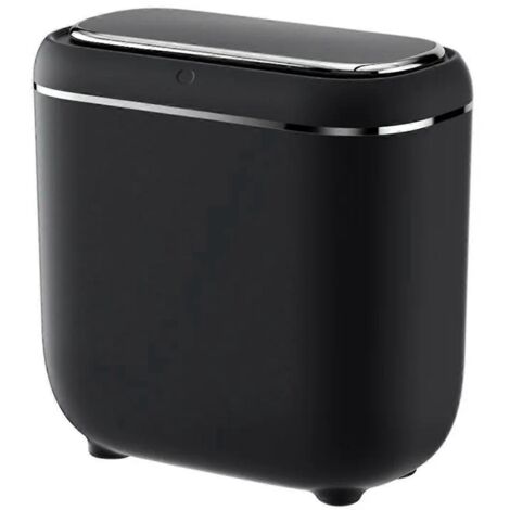 Poubelle automatique à capteur 14L, poubelle intelligente électrique sans contact avec couvercle --- (1/5)