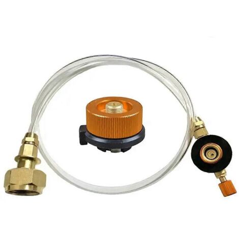Adaptateur de remplissage de propane pour réchaud à gaz de camping extérieur - Coupleur de coupleur (1/5)