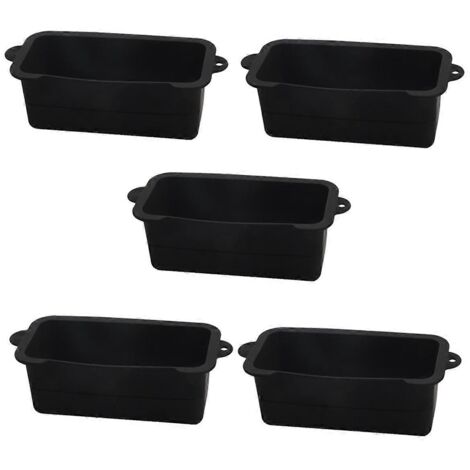 Doublure en silicone noir pour bac à graisse, doublure réutilisable pour bac récupérateur de graisse (1/5)