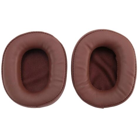 Coussinets d'oreille de rechange pour M50X, compatibles avec M40X et M30X, marron (1/5)