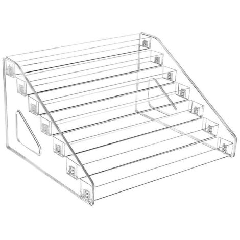 Boîte de rangement transparente pour peinture, support de rangement pour peinture artisanale --- (1/5)