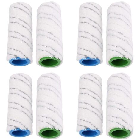 Ensemble de 8 rouleaux pour nettoyeur de sols FC7 FC5 FC3 FC3D (1/5)