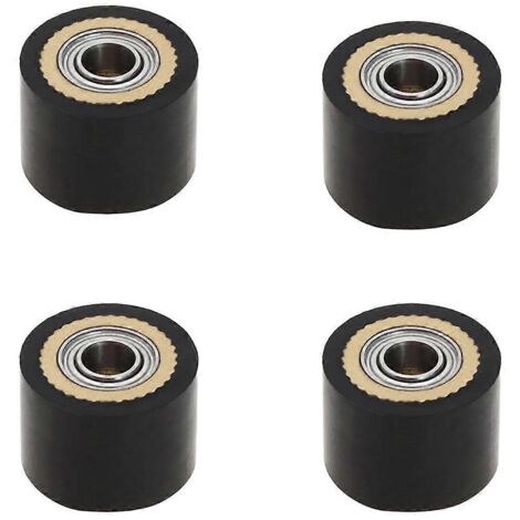 4 rouleaux de pincement 4x10x14mm pour traceur/découpeur, rouleau d'alimentation papier-- (1/5)