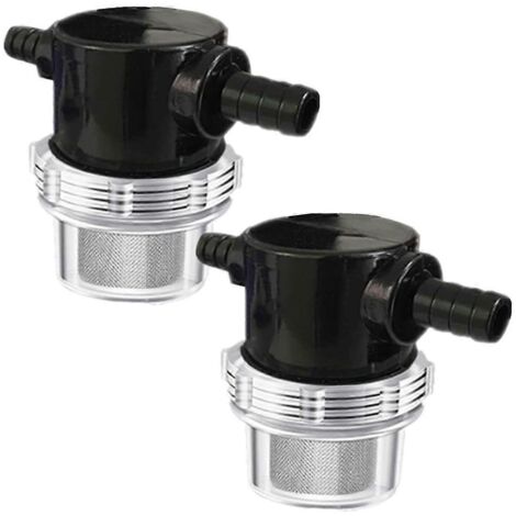 Filtre à eau de 1/2 pouce, pour tuyau cannelé de 3/8 pouce, filtre en ligne (1/5)