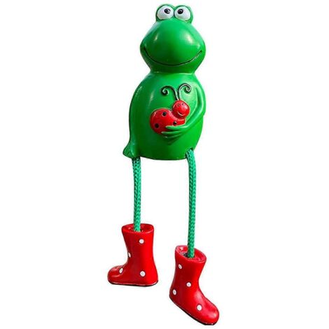 Artisanat portable cadeau en résine ornement délicat patte de grenouille B-- (1/5)
