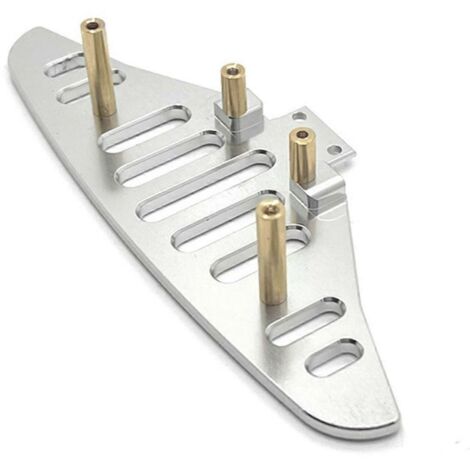 Kit de pare-chocs avant argenté pour voiture RC 1/14 (1/5)