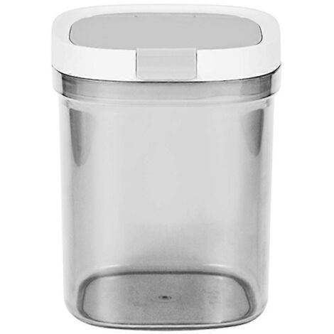 Boîte de conservation hermétique pour café, bocal de cuisine en plastique de 1300 ml -- (1/5)
