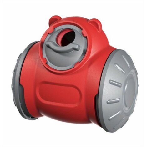 Distributeur de nourriture lente pour chien - Accessoire pour animaux de compagnie rouge (1/5)