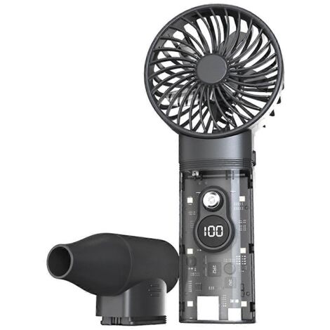 Ventilateur Turbo Jet 110 000 tr/min, souffleur portatif, outil d'urgence pour l'extérieur -- (1/4)