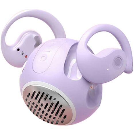 Écouteurs Bluetooth 2 en 1 Mini haut-parleur BT5.4 Ouvert B-- (1/5)