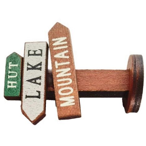 Décorations de jardin, panneaux de signalisation, objets décoratifs pour le jardinage -- (1/5)