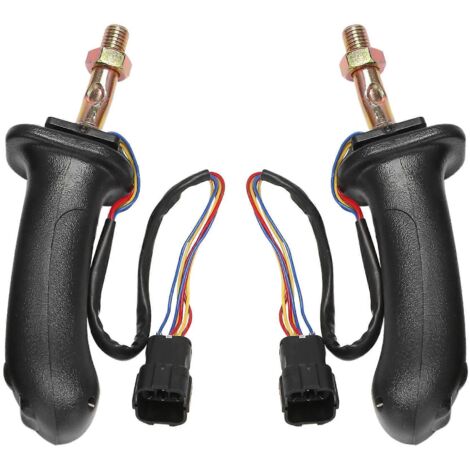 2 joysticks à 3 boutons L+R pour pelle Doosan DX150 215-- (1/5)