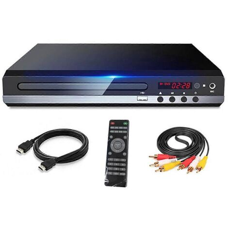 Lecteur DVD HD 1080p pour la maison - Boîtier DVD - Prise UE (1/5)