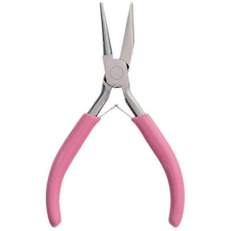 Pince concave ronde pour boucler les fils, idéale pour la fabrication de bijoux DIY. (1/5)