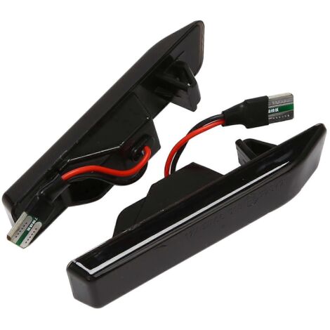 Feu de position latéral pour BMW X5 E53 2000-2005 et E36 1997, noir fumé. (1/5)