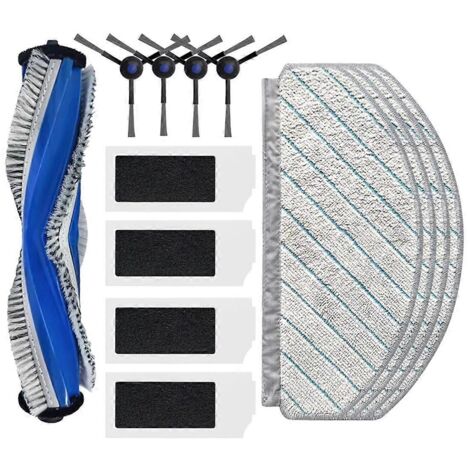 Pour la brosse latérale principale N20, filtre HEPA et tampon de nettoyage-serpillière -- (1/5)