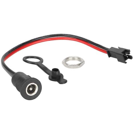 Connecteur de montage sur panneau pour prise d'alimentation CC 50 V 5,5 x 2,1 mm (1/5)