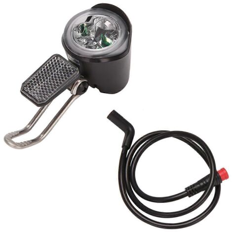 Phare LED pour vélo électrique 6V 12V 24V 36V 48V 60V Connecteur étanche (2 broches)-- (1/5)