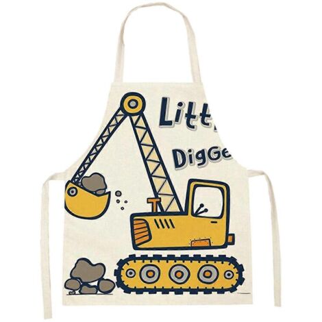 Tablier personnalisé pour enfants Style 5 - Idéal pour la cuisine et la pâtisserie - Cadeaux pour enfants (1/5)