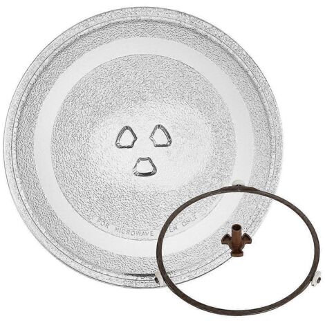 Plateau tournant universel en verre pour micro-ondes, rond de rechange 24,5 cm (1/5)