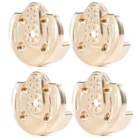 Supports de portique métalliques avant et arrière pour essieux portiques Axial UTB18 Capra 1/18 (1/5)