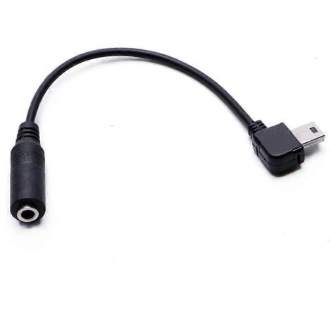 Câble adaptateur microphone mini USB 3,5 mm pour caméra Hero 3/4 (1/5)