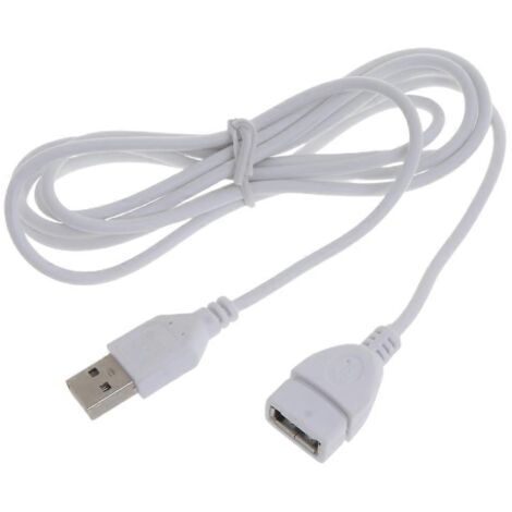 Câble d'extension USB mâle vers femelle pour clavier PC, imprimante et ventilateur USB (1/5)