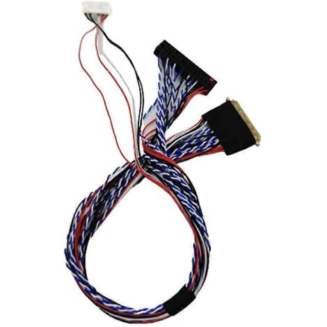 Câble LVDS 40 broches 2 canaux 6 bits I-PEX 20453-040T-11 pour écran LED LCD de 14 à 18,4 pouces (1/5)