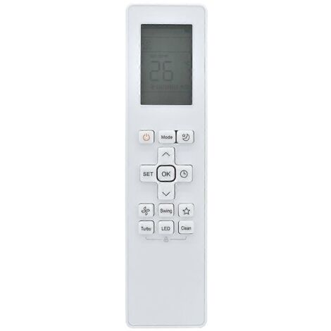 Télécommande universelle pour climatiseur RG10B(K1)/BGEFU1 (1/5)