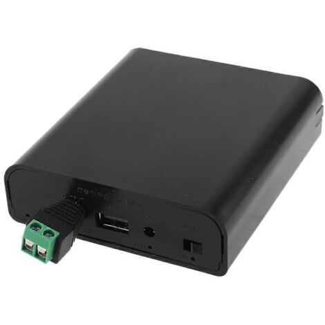 Support de batterie externe détachable à 4 emplacements pour boîtier DIY pour batterie 18650 avec (1/5)