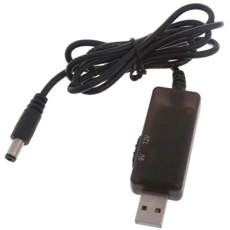Câble régulateur de tension USB Boost Line Charge pour routeur, haut-parleur et caméra (1/5)