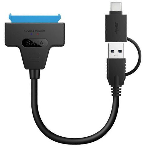 Adaptateur de câble pour lecteur/convertisseur de disque dur externe HDD/SSD 2,5" (1/5)