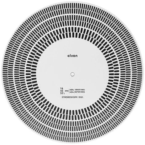 Disque stroboscopique d'étalonnage pour tachymètre double face - Outil indispensable (1/5)