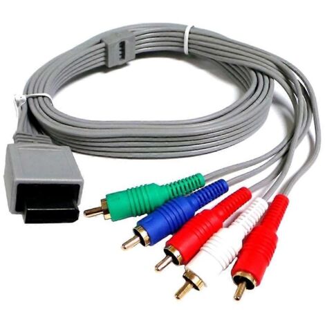Câble d'extension 5RCA pour console Wii/Wii U (accessoire de remplacement) (1/5)
