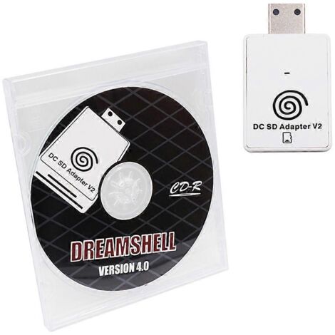 Adaptateur lecteur de carte SD pour Sega Dreamcast, lecteur de carte DreamShell Boot Loader (1/5)