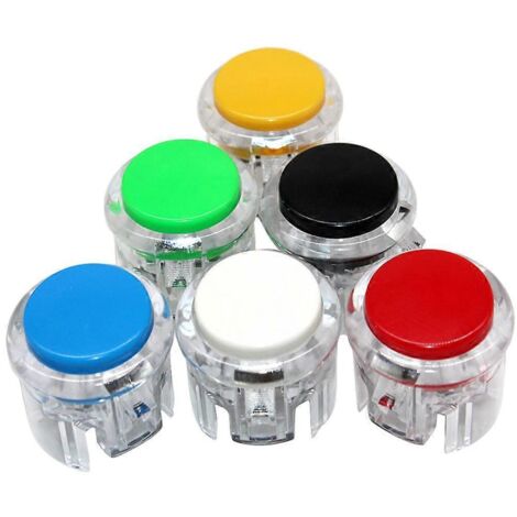 Bouton arcade 30 mm avec micro intégré, remplacement parfait pour les interrupteurs de jeu Jamma (1/5)