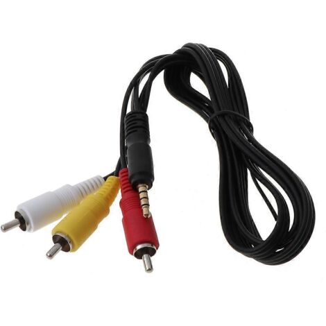 Câble audio/vidéo AV pour mini caméscope DV STV-250/N (1/5)