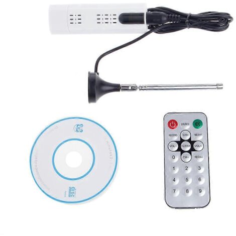Récepteur tuner DAB HDTV numérique + FM + clé USB DVB-T2 / DVB-T / DVB-C (1/5)