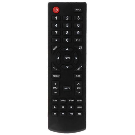 Télécommande de remplacement NS-RC4NA-14 pour téléviseur Insignia NS-24E400NA14 (1/5)