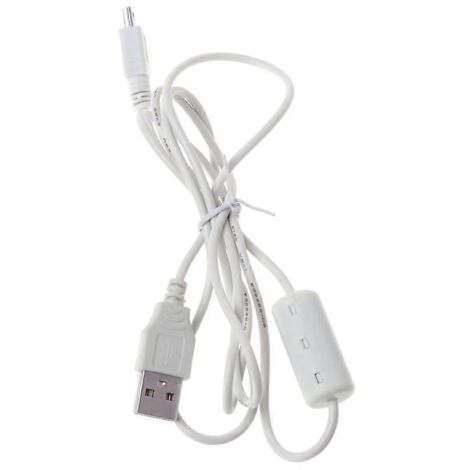 Câble de données USB pour appareil photo IFC-400PCU, cordon numérique de 1,2 m avec anneau magnétique (1/5)