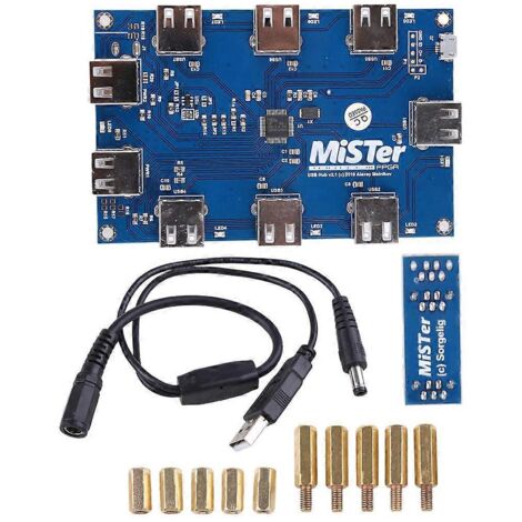 Soudage manuel pour Mister 7 ports USB Hub USB V2.1 Carte pour Mister FPGA Access (1/5)