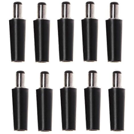 Lot de 10 connecteurs circulaires de haute qualité 5,5 x 2,1 mm pour tubes électroniques CC (prise mâle). (1/5)