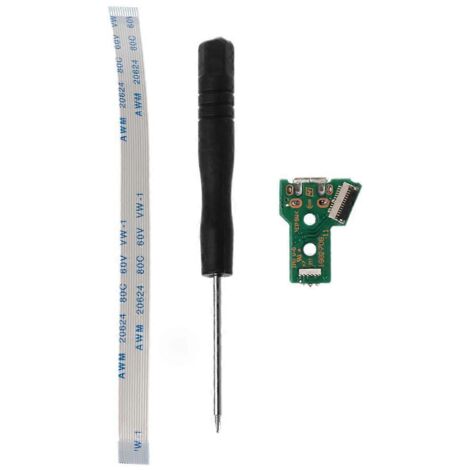 Carte de ports de chargement USB JDS-055 avec câble flexible à 12 broches et tournevis (1/5)