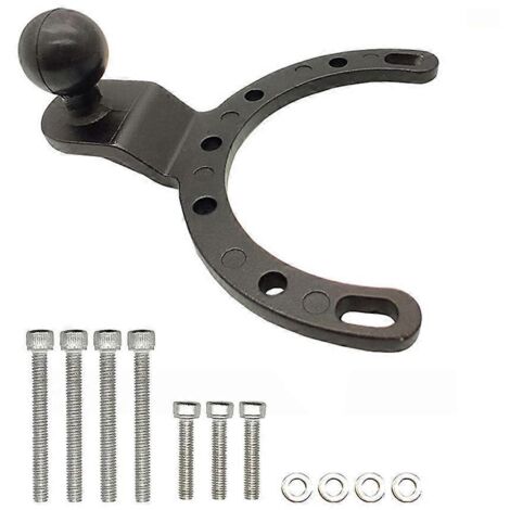 Support universel réglable pour réservoir de moto, compatible avec GPS, téléphone et caméra, kit de fixation pour Kawasaki et accessoires moto. (1/5)
