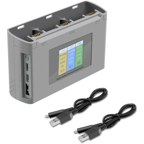 Chargeur USB bidirectionnel 5V/2A pour batteries de drone Mini 2/Mini SE (1/5)