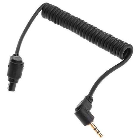 Câble de déclenchement à distance avec prise jack 2,5 mm et flash pour appareil photo (C3). (1/5)
