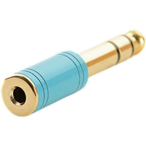 Adaptateur audio et vidéo 3,5 mm vers 6,35 mm (1 pièce) - Prise 6,5 mm vers 3,5 mm (grande vers petite) (1/5)