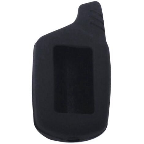 Télécommande d'alarme de voiture avec émetteur LCD et porte-clés, coque en silicone pour B9 B91 (1/5)