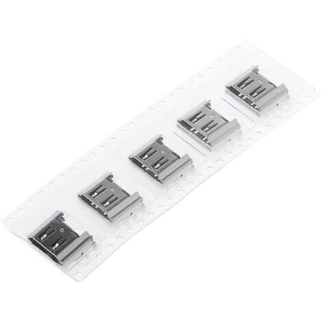 Lot de 5 connecteurs HDMI compatibles avec les ports d'affichage (1/5)