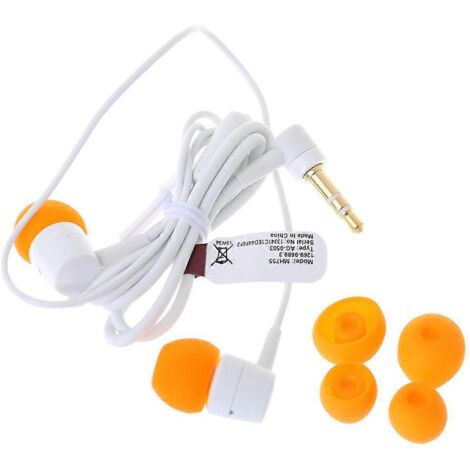 Écouteurs intra-auriculaires MH755 avec prise jack 3,5 mm, transparents, légers, avec fil long ou court, stéréo, pour Sony (1/5)